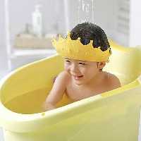 کلاه حمام خارجی نوزاد طرح تاج 