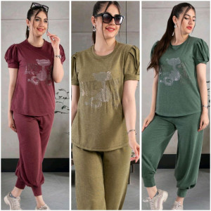 تیشرت وشلوارسنبادی مدل تارا