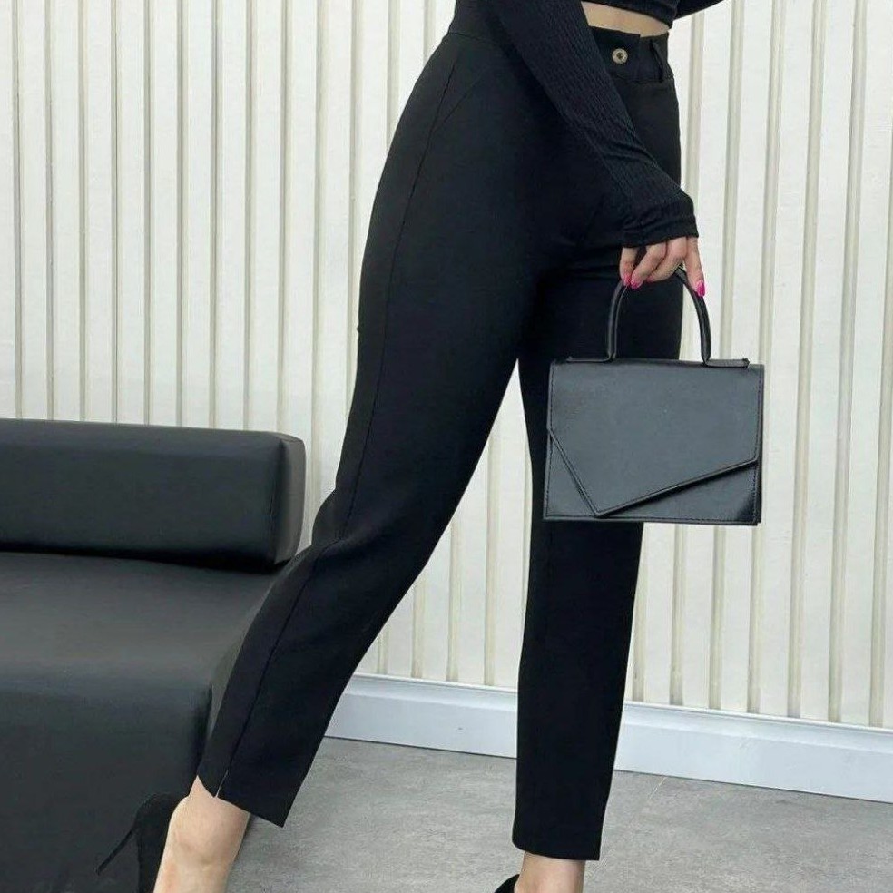 شلوار راسته بغل چاک