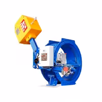 شیر پروانه ای فلنج دار با عملگر هیدرولیک وزنه ای میراب