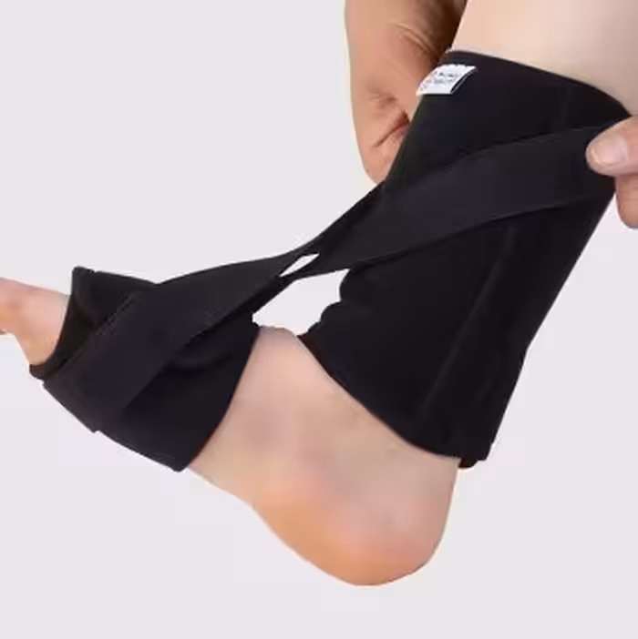 اسپلینت کششی دراپ فوت  طب و صنعت جلوگیری از افتادگی پا هنگام راه رفتن تک سایز 