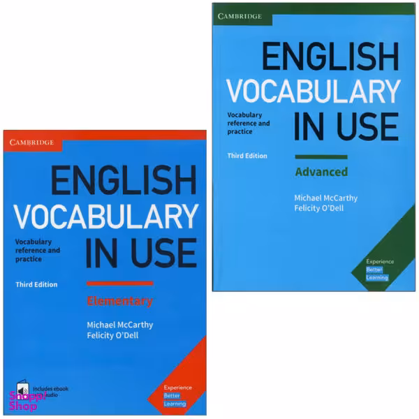 کتاب English Vocabulary In Use اثر Michael Mccarthy انتشارات کمبریدج 2 جلدی