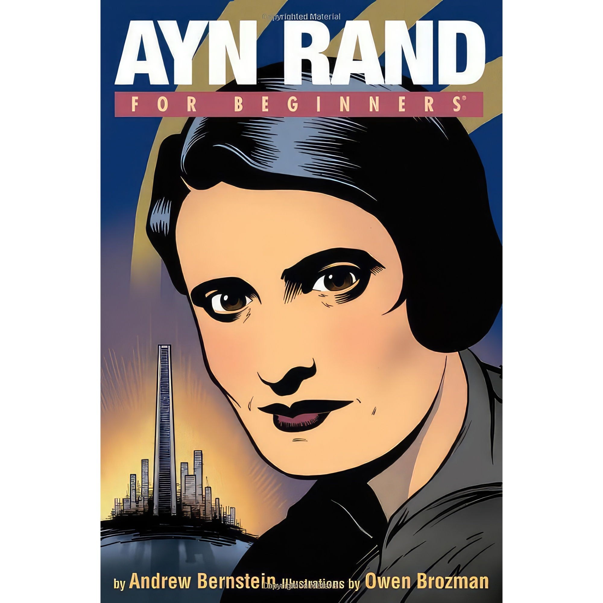 کتاب زبان اصلی Ayn Rand For Beginners اثر Andrew Bernstein and Owen Brozman