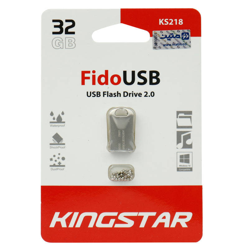 فلش 32 گیگ کینگ استار Kingstar Ks218 نقره ای
