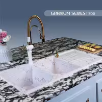 سینک ظرفشویی گرانیتی اسپرلوس مدل گرانیوم 300 
