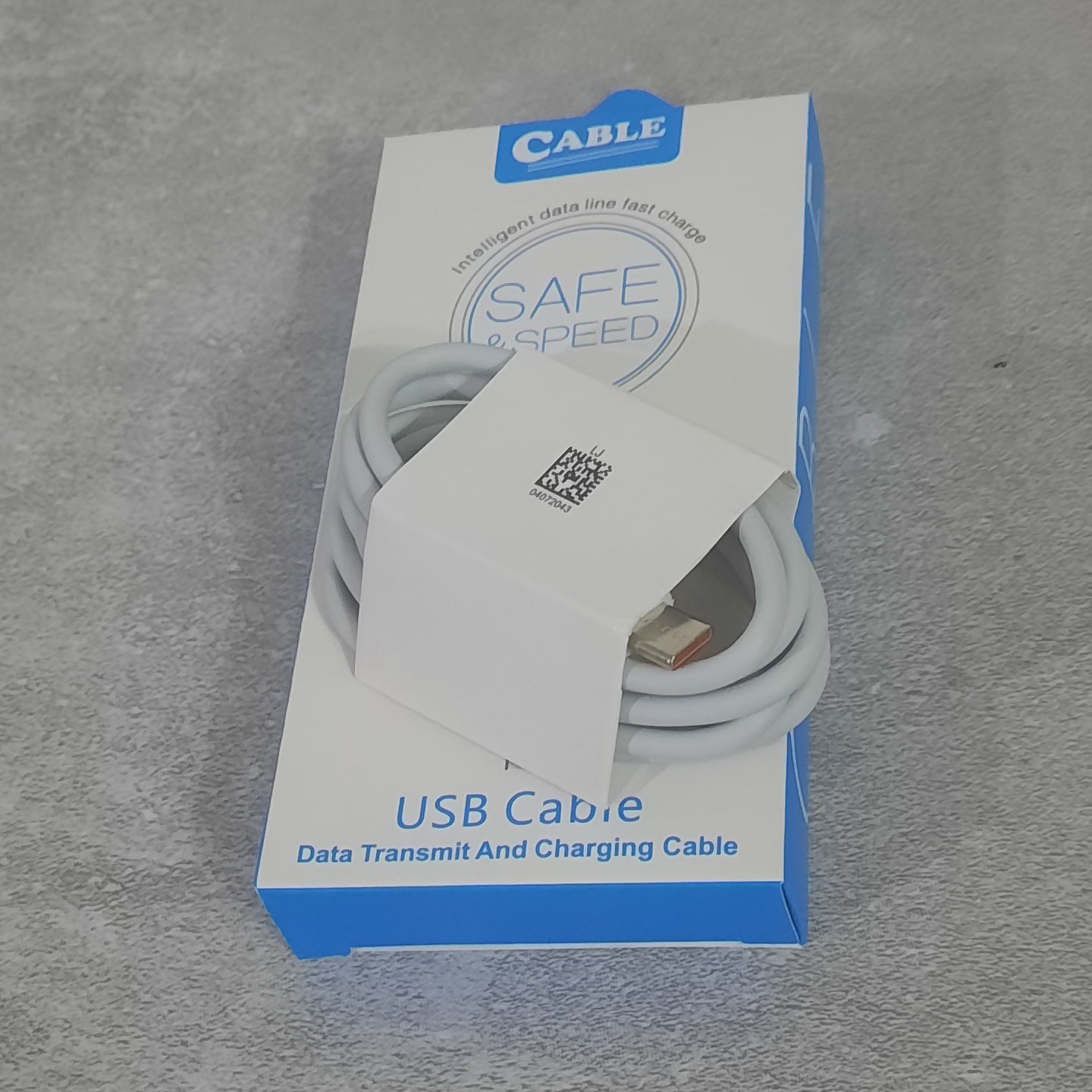 کابل شارژ اورجینال تایپ سی فست شارژ سر جعبه 3 آمپر واقعی