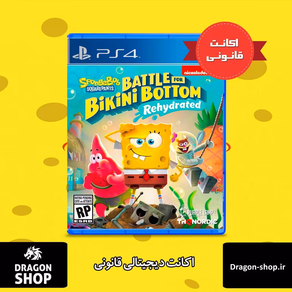 خرید بازی SpongeBob SquarePants اکانت قانونی با بهترین قیمت