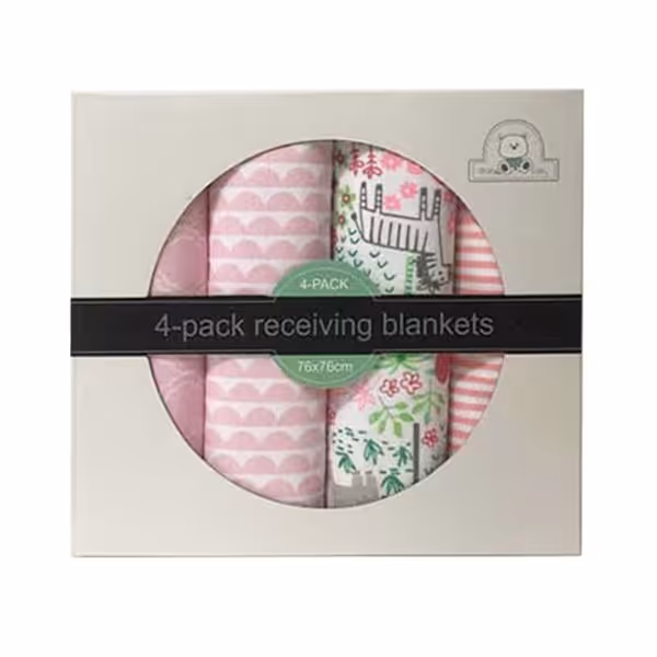 خشک کن جعبه ای 4 عددی دخترانه بی بی فورلایف Baby4Life کد 2