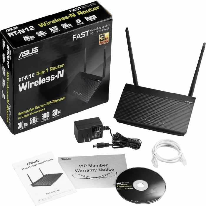 روتر بی سیم ایسوس RT-N12 Plus