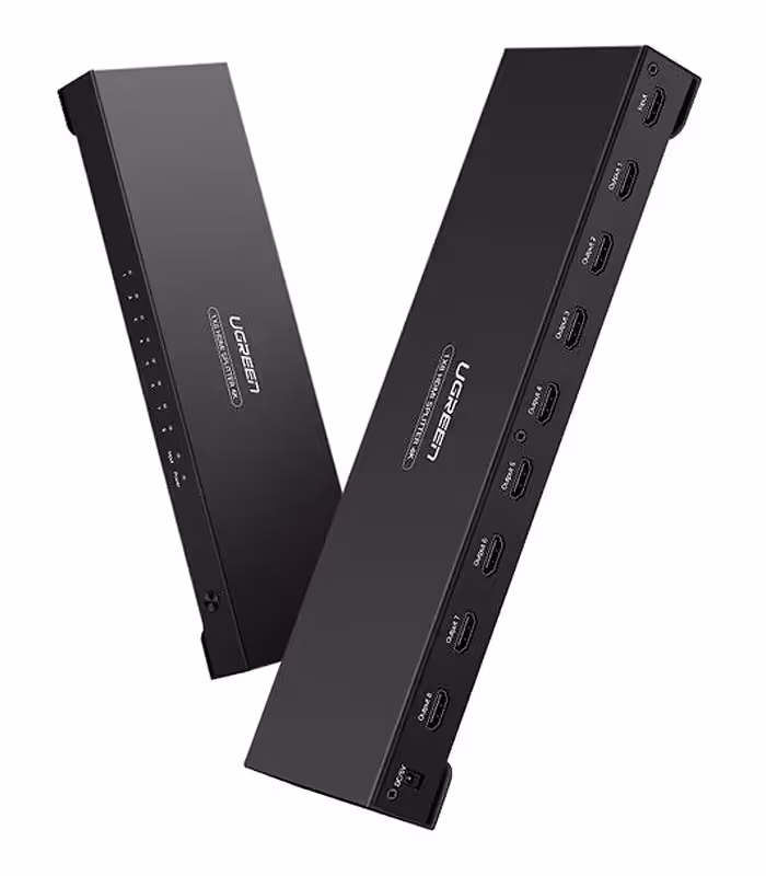 اسپلیتر 8 پورت HDMI با قابلیت 3D یوگرین مدل 40203