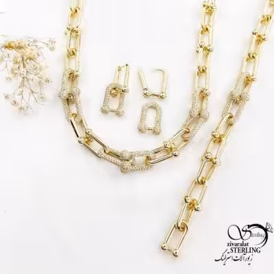 سرویس تیفانی طرح طلا کد 17792