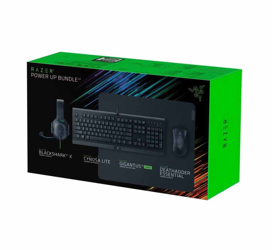 خرید باندل گیمینگ ریزر Razer Bundle Power Up V2 با بهترین قیمت