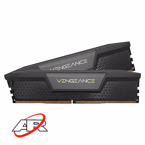 رم کامپیوتر کورسیر مدل 32GB VENGEANCE DDR5 فرکانس 5600MHz ظرفیت (16GB×2)