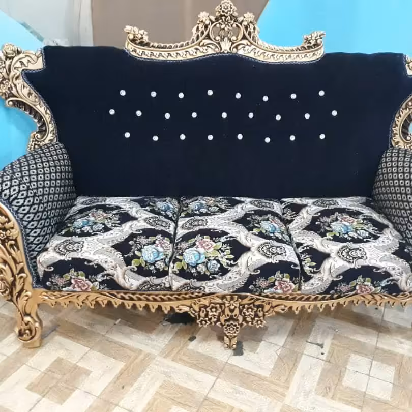 مبل راحتی 7نفره رزینی طرح 0015