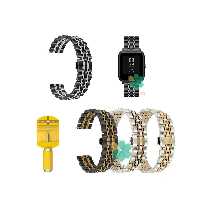 بند استیل ساعت شیائومی Xiaomi Amazfit Bip Lite مدل Rolex