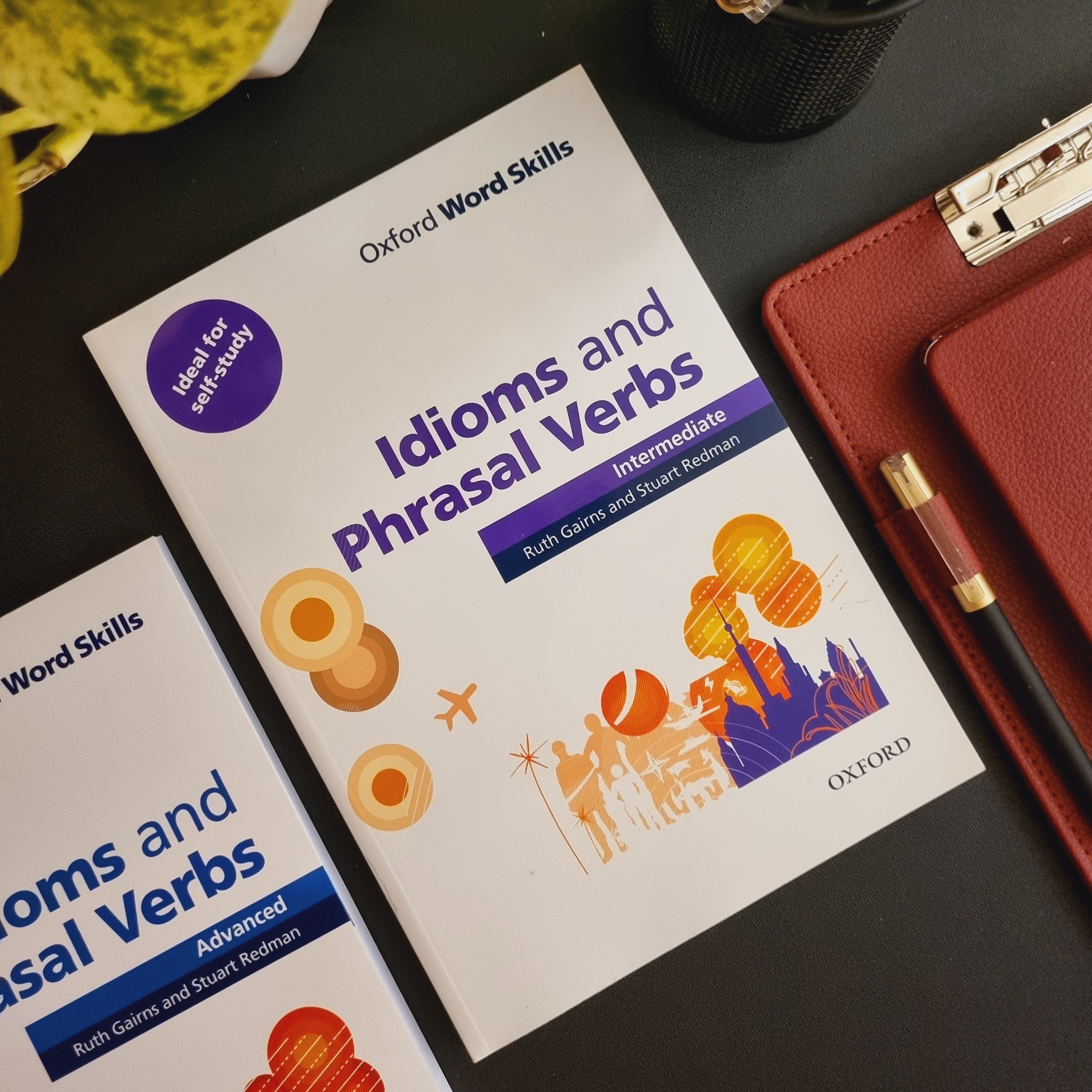 Oxford Idioms and Phrasal Verbs intermediate (کتاب آکسفورد ایدیمز اند فریزال وربز سطح متوسط)