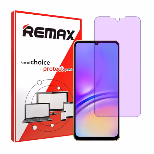 گلس سامسونگ Galaxy A05s مدل آنتی پرپل برند ریمکس کد S