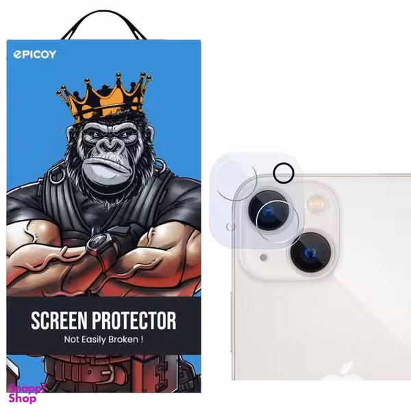 محافظ لنز دوربین اپیکوی مدل 3D-Clear Lenz مناسب گوشی موبایل اپل iPhone 13 / 13 Mini