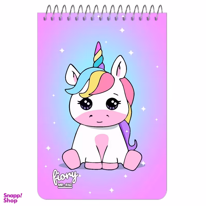 دفترچه یادداشت مستر راد طرح یونیکورن مدل اسب تک شاخ