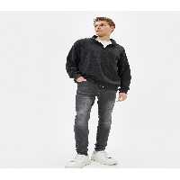 شلوار جین خاکستری مردانه Skinny Fit Michael Jean Koton