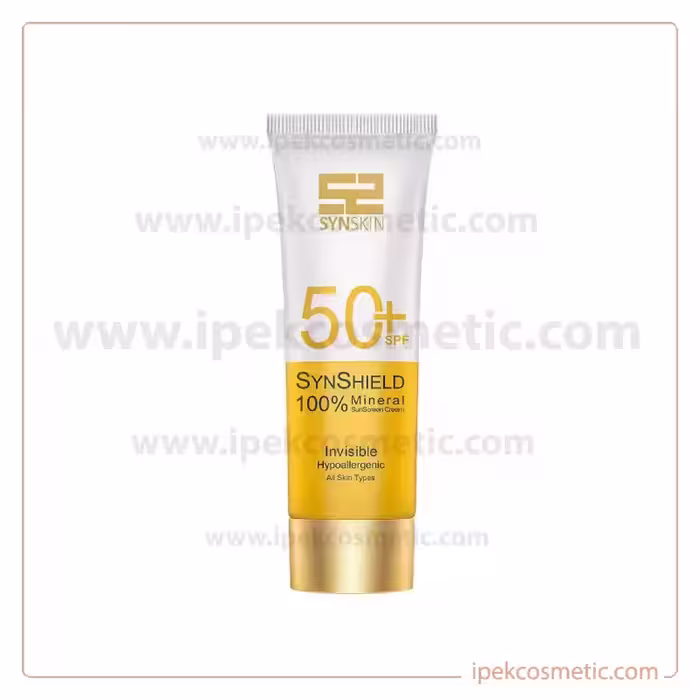 کرم ضدآفتاب فیزیکال بی رنگ ساین اسکین  spf 50