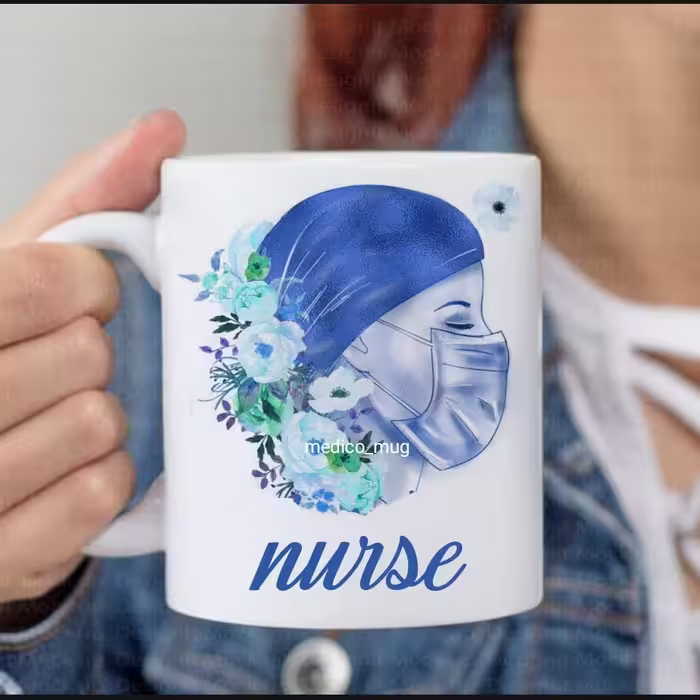 ماگ با طرح پرستاری /هدیه پرستاری 