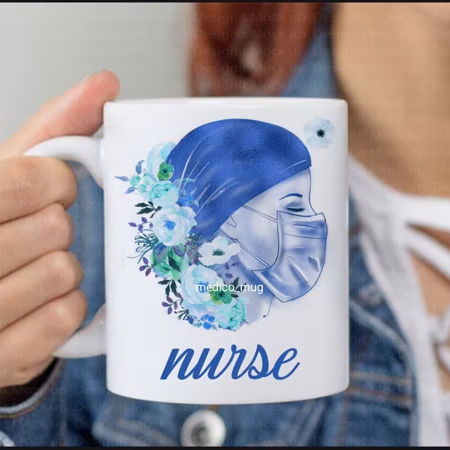 ماگ با طرح پرستاری /هدیه پرستاری 