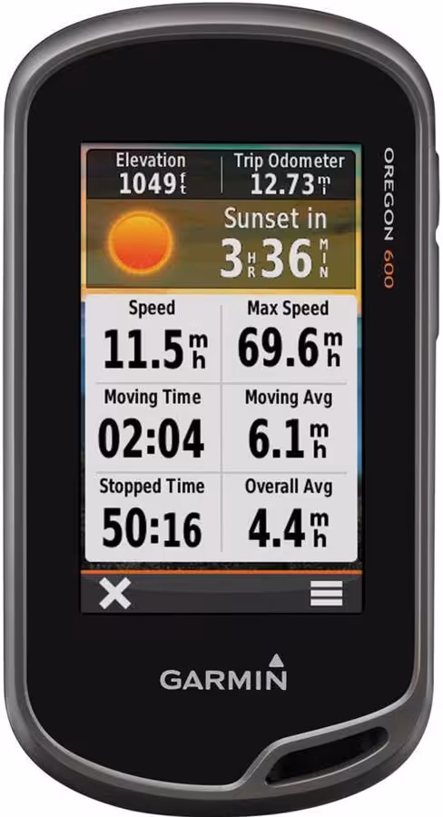 جی پی اس دستی گارمین اورگان 600 با صفحه نمایش لمسی