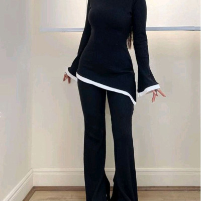 ست بلوز شلوار چاکدار ماهدخت8103