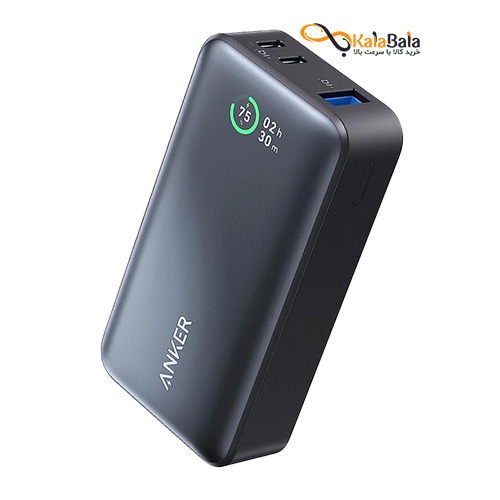پاوربانک انکر مدل PowerCore 25W A1249 با ظرفیت 10000 میلیآمپر ساعت