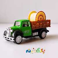 اسباب بازی کامیون های حمل بار اتاقک فلزی جعبه دار کیفیت عالی برند Die cast