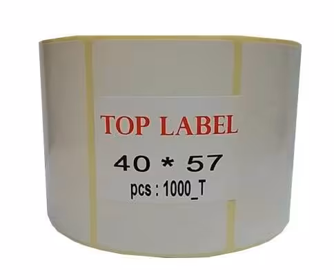 لیبل حرارتی تاپ لیبل 57x40