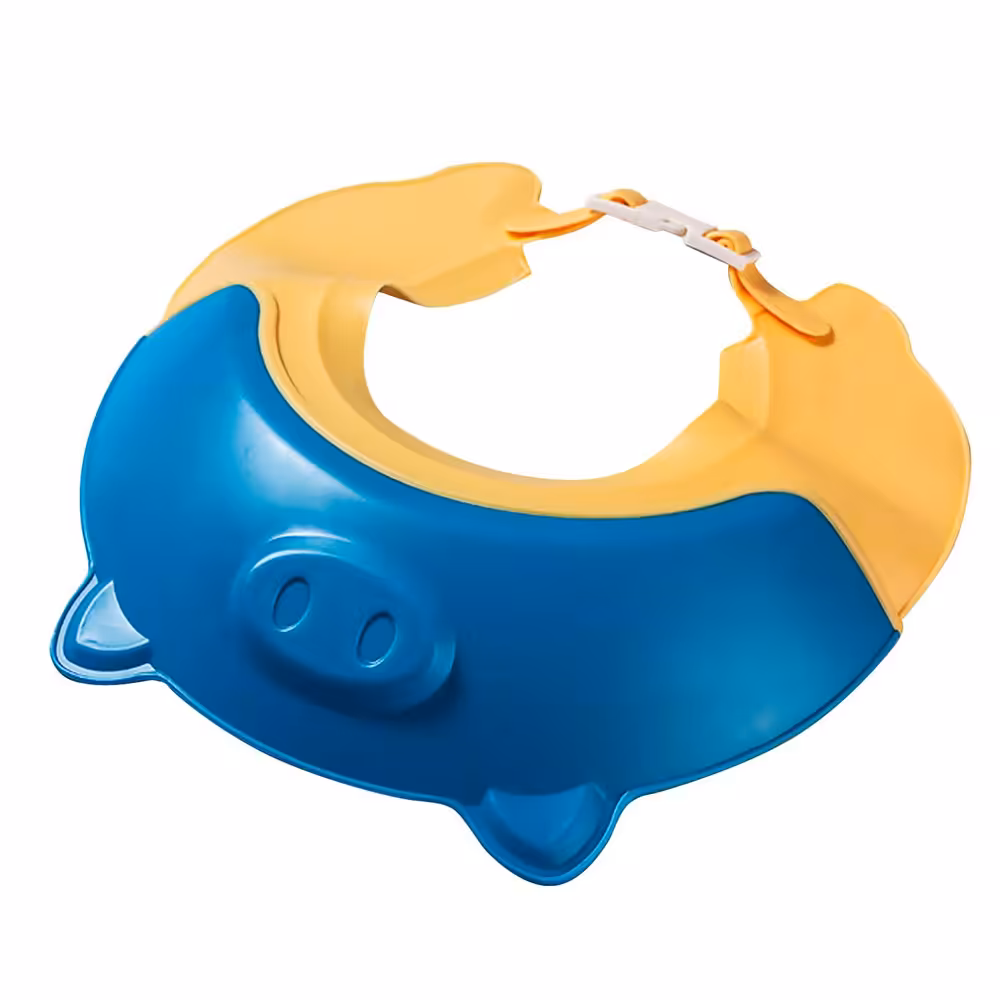 کلاه حمام نوزاد و کودک سیلیکونی طرح خوک