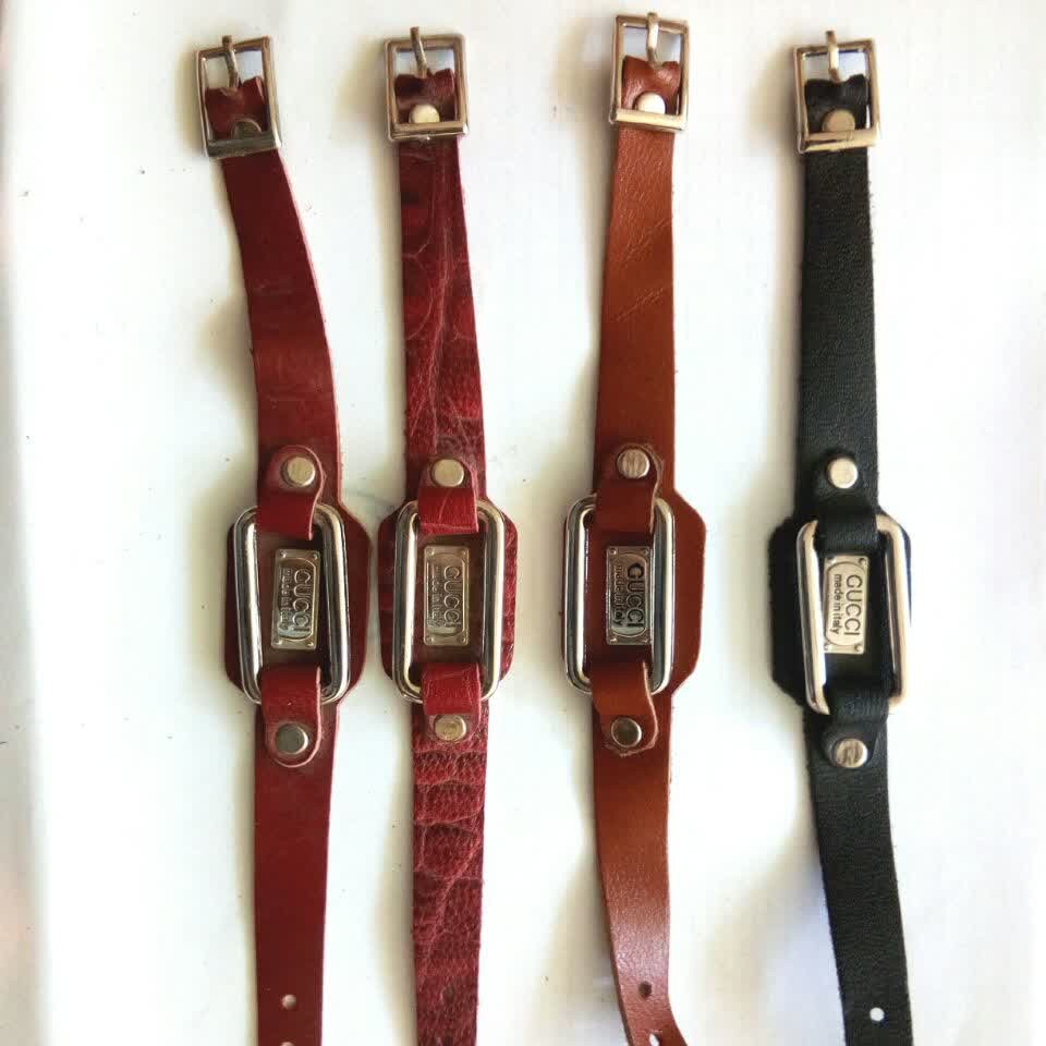 دستبند چرمی گوچی