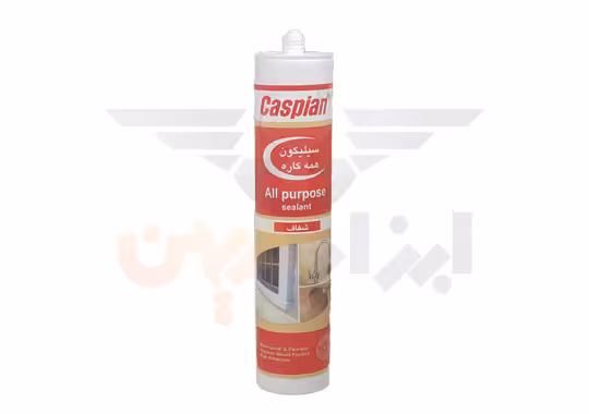 چسب سیلیکون آکواریوم کاسپین شفاف همه کاره حجم 300 میلی لیتر