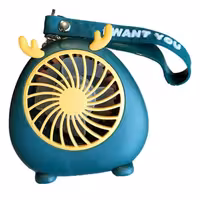 پنکه فانتزی دستی طرح هیولا شاخ دار