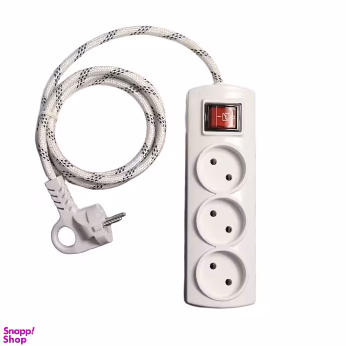 چند راهی برق کاوه مدل K3 طول 1.5 متر