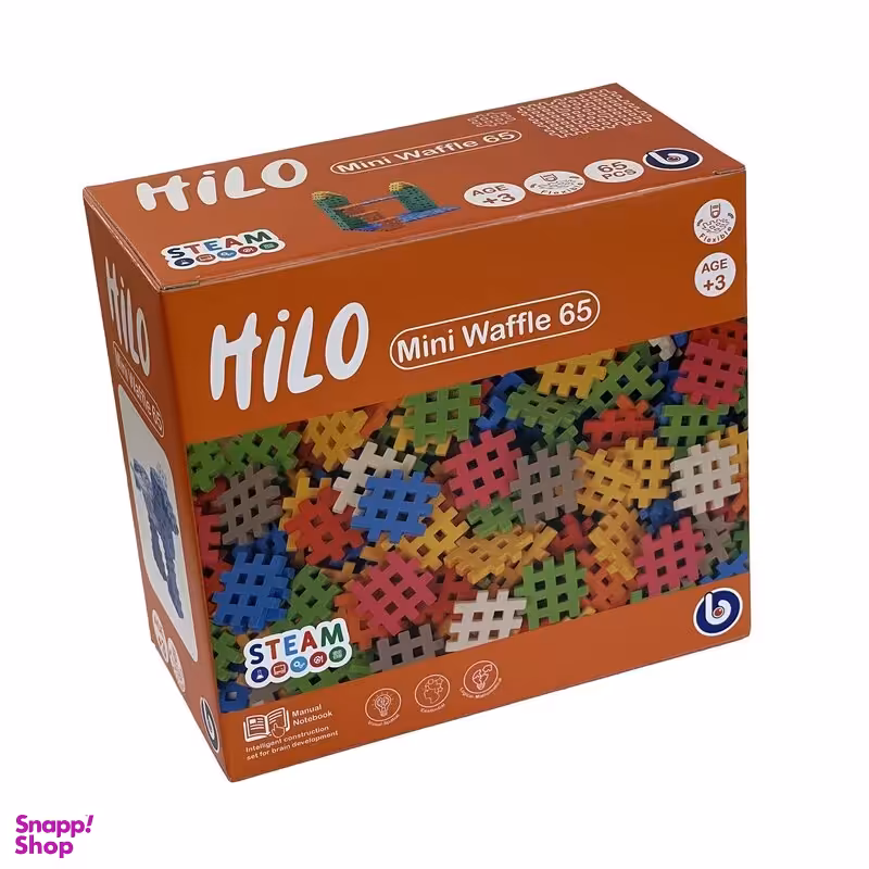 لگو هیلو مینی وافل 65 قطعه کد 806