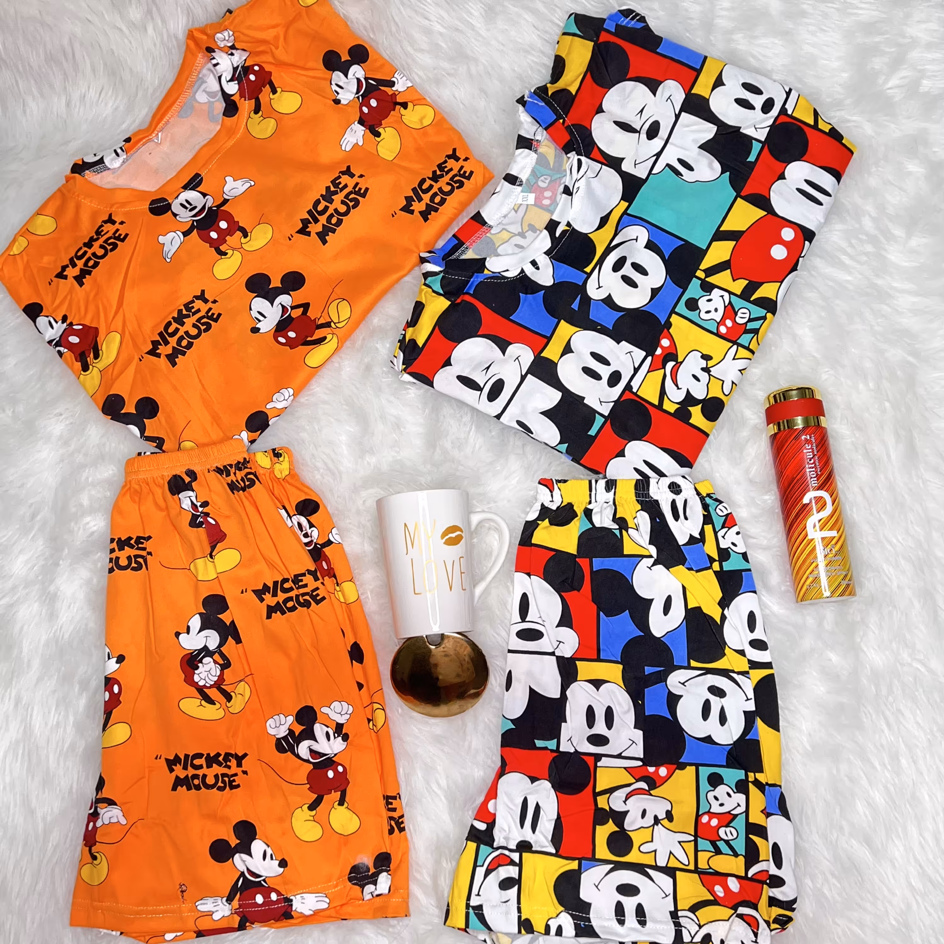 ست تیشرت شورتک چاپی