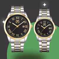 ست ساعت مچی عقربه ای زنانه و مردانه اوبلاک مدل 72697 