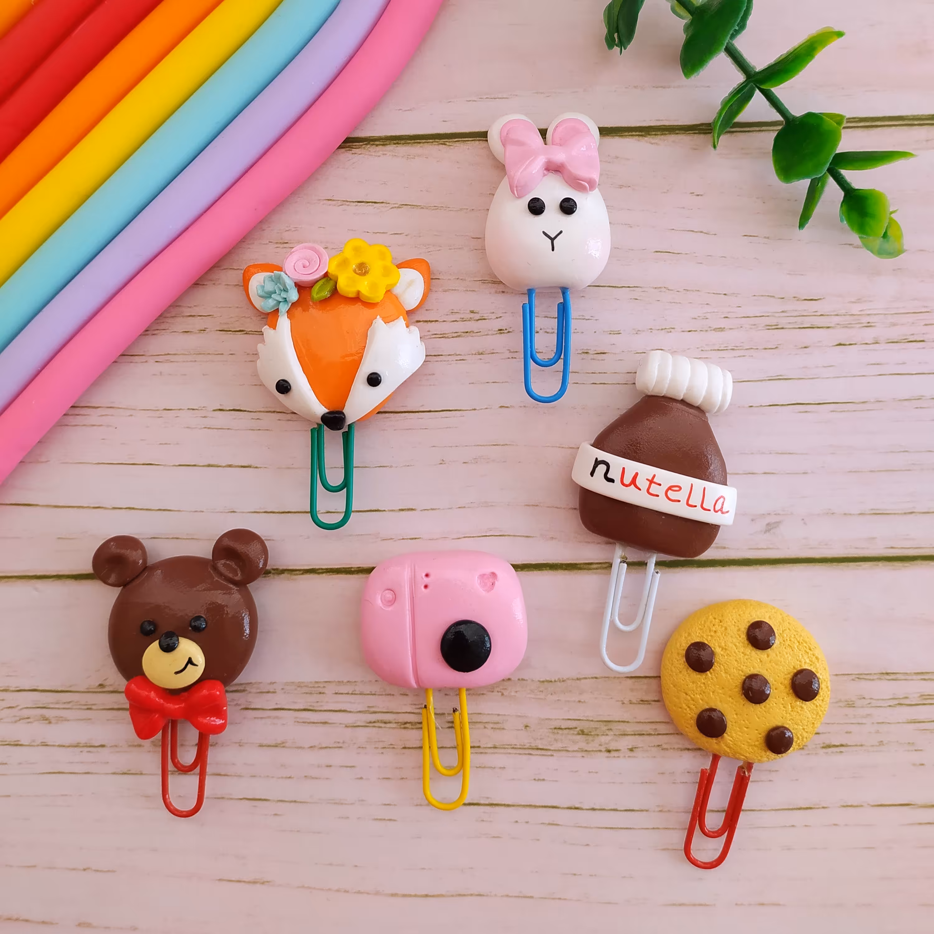 بوک مارک  نشانگر کتاب طرح های مختلف یک عددی