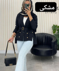 مانتو کتی زنانه کرپ مدل دلبر
