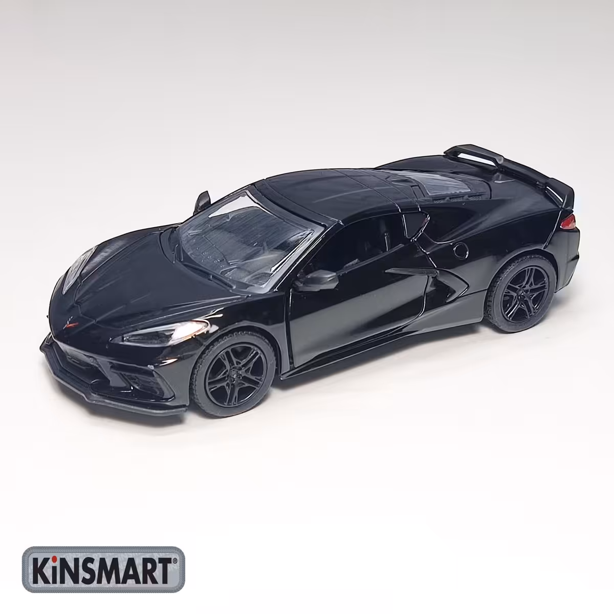  ماکت کوروت2021 کینزمارت مشکی (Chevrolet corvette2021 kinsmart) 