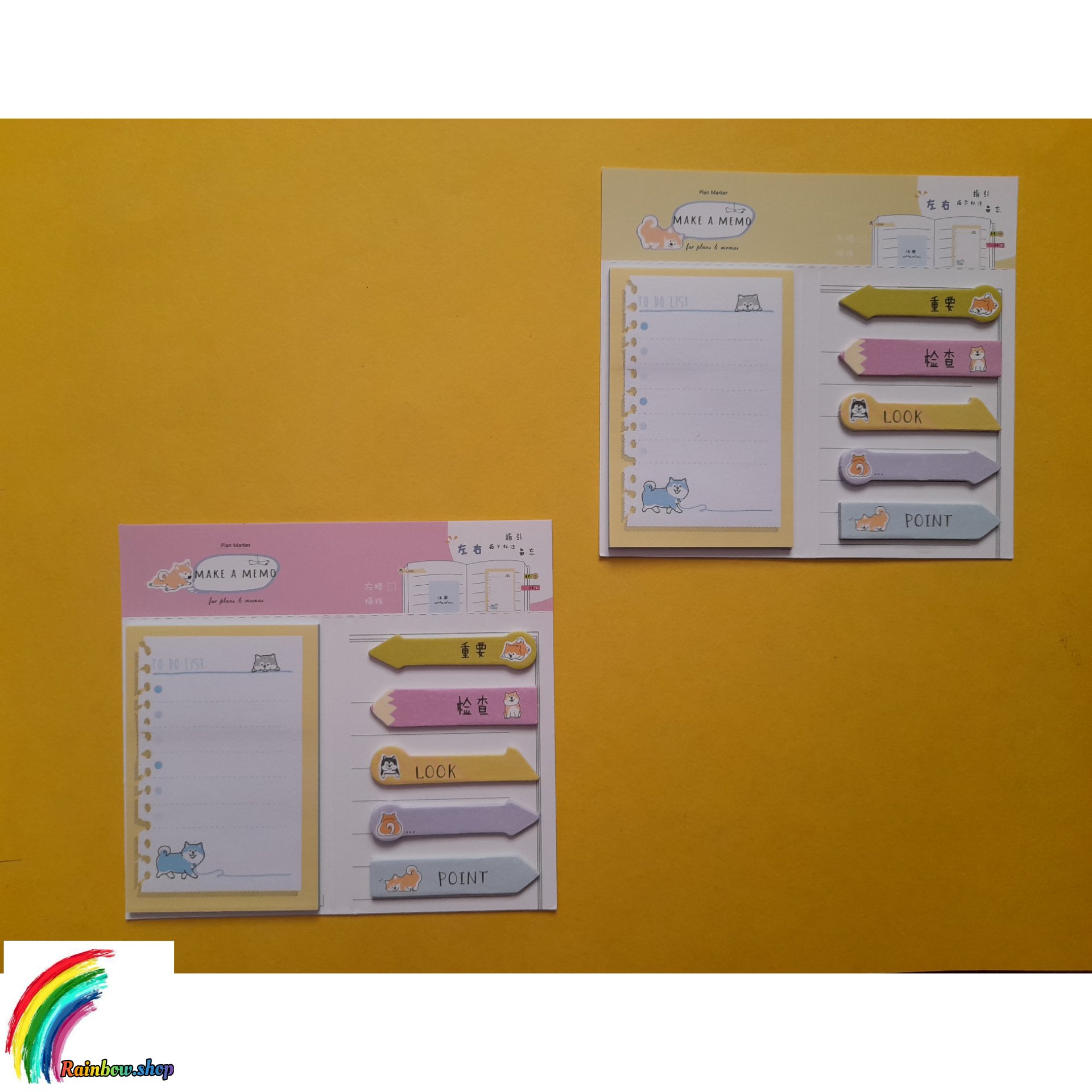 استیک نوت شش تکه گربه ای