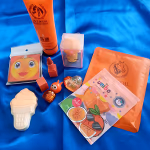 پک آرایشی نارنجی