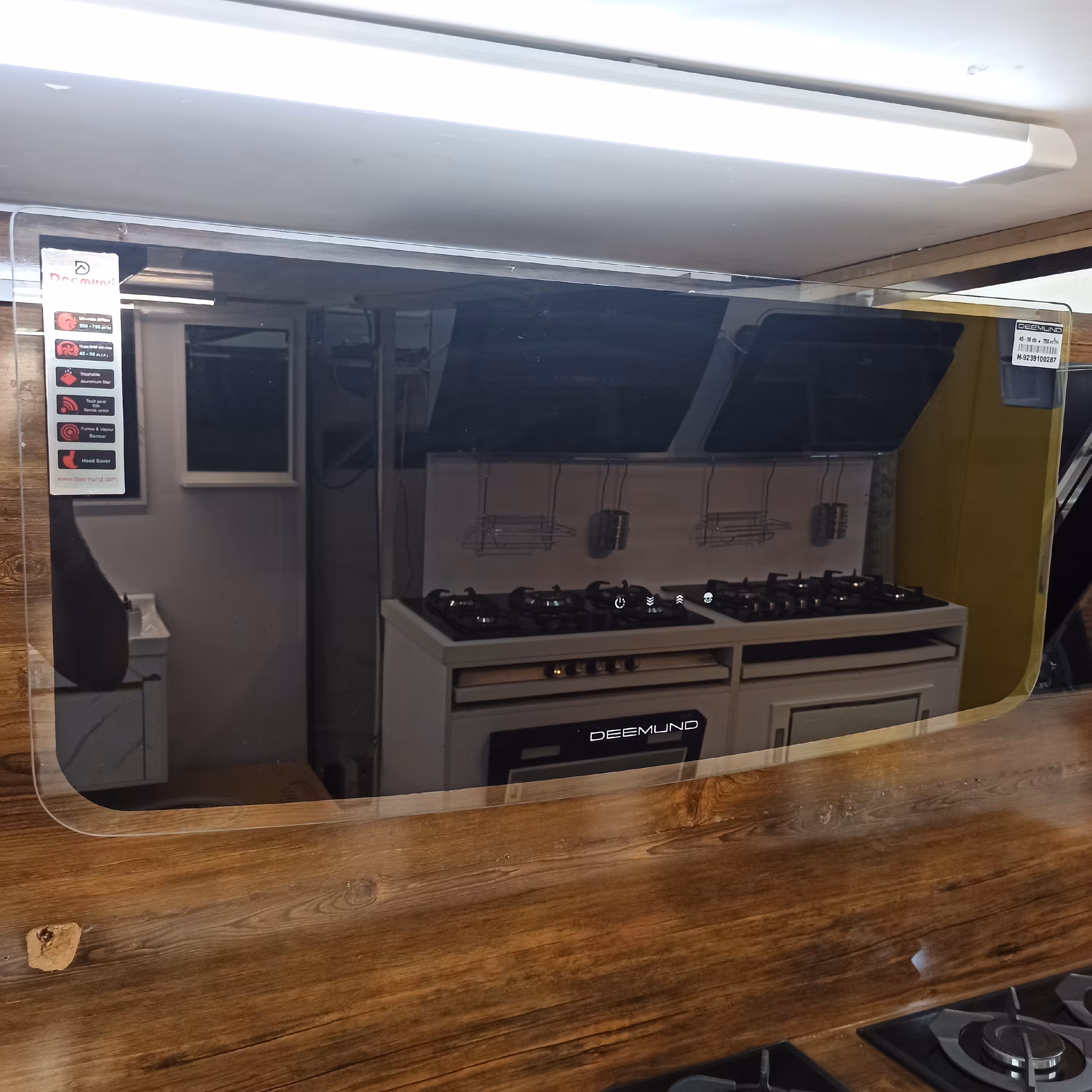 هود اشپزخانه وارداتی h800 توربو(ارسال رایگان)