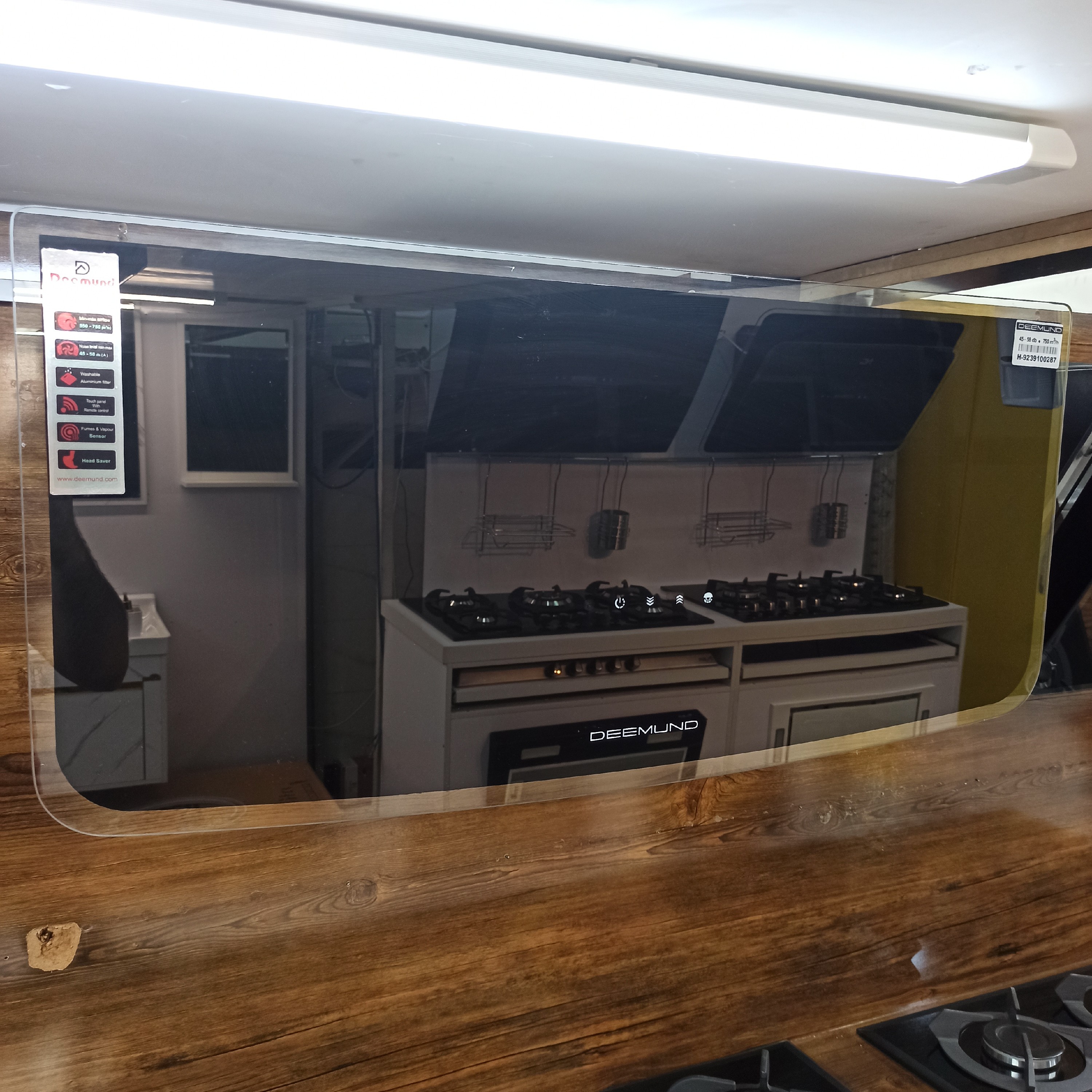 هود اشپزخانه وارداتی h800 توربو(ارسال رایگان)