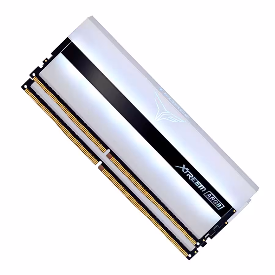 قیمت و خرید رم تیم گروپ مدل T-Force Xtreem ARGB White 16GB Dual 3600MHz CL18 DDR4 | یاس ارتباط