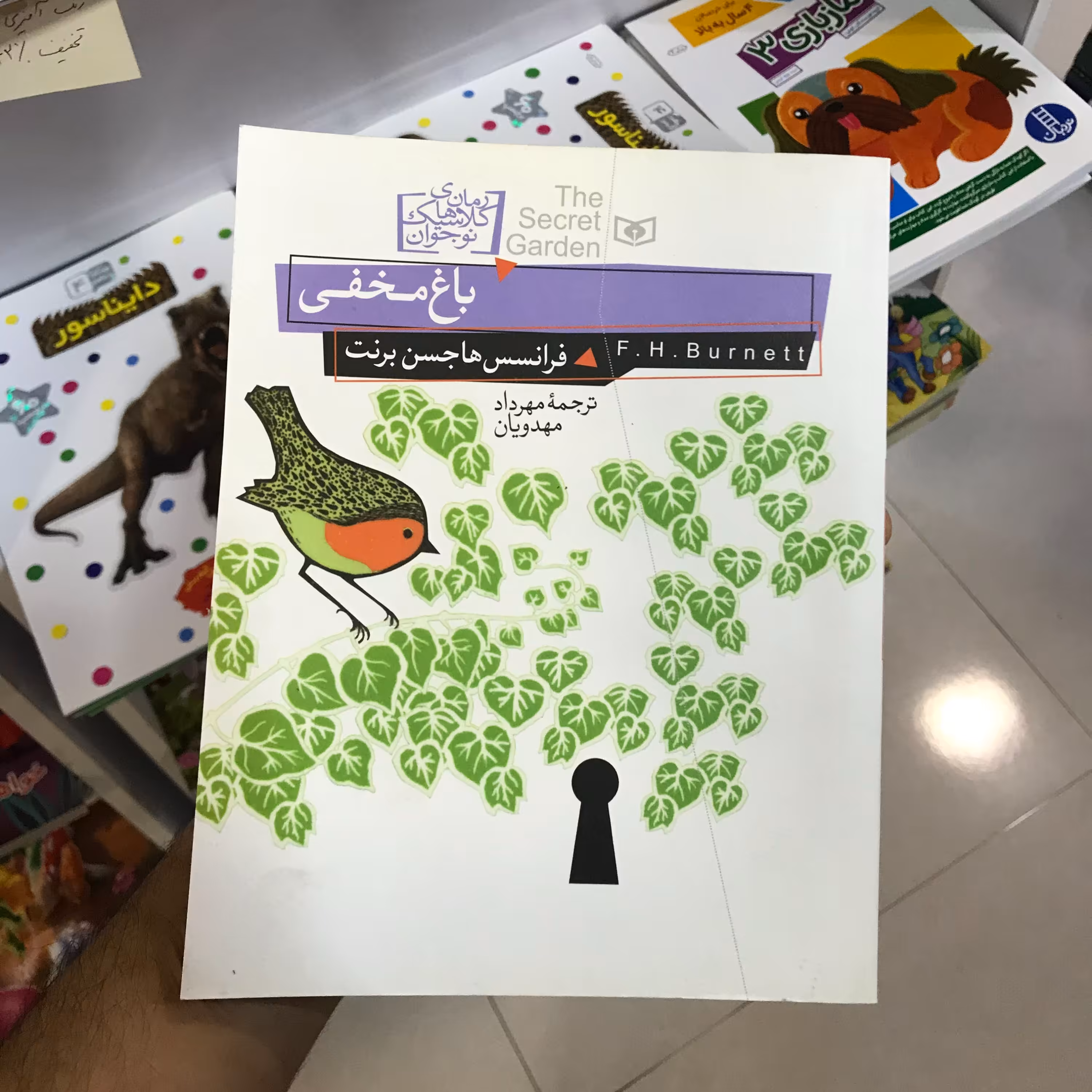 کتاب رمان باغ مخفی