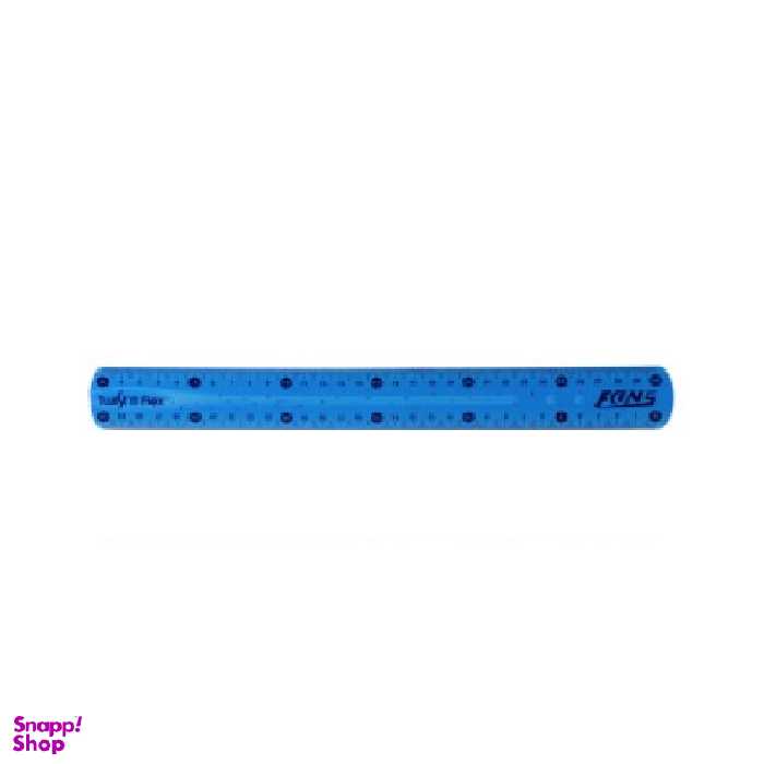 خط کش 30 سانتی متری فنس مدل ژله ای